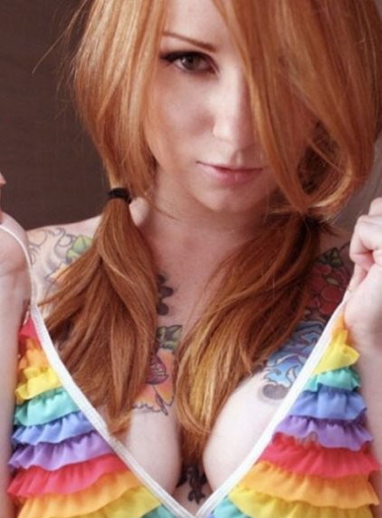 Очередная рыжая)))))