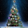 2014-12-31 Моя скромная елочка на рабочем столе)))