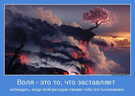 Воля-это...
