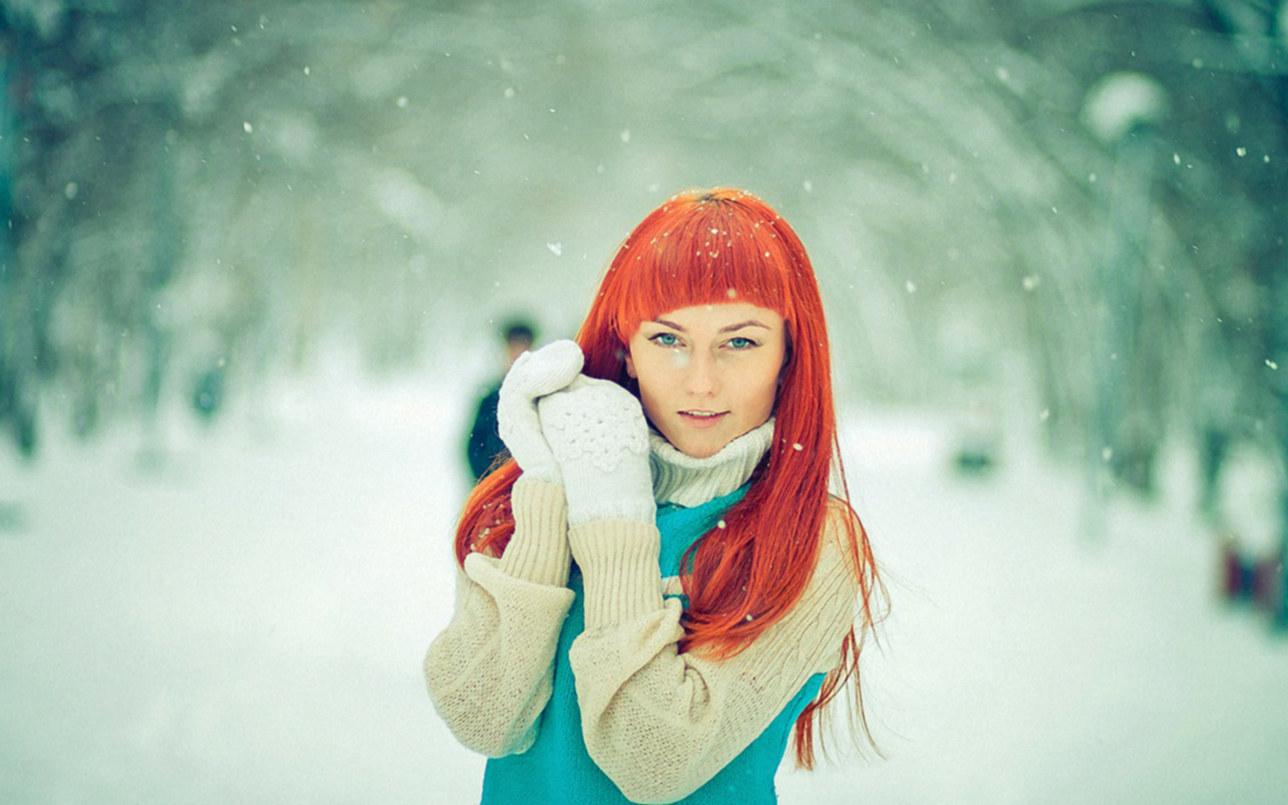 Очередная рыжая)))))