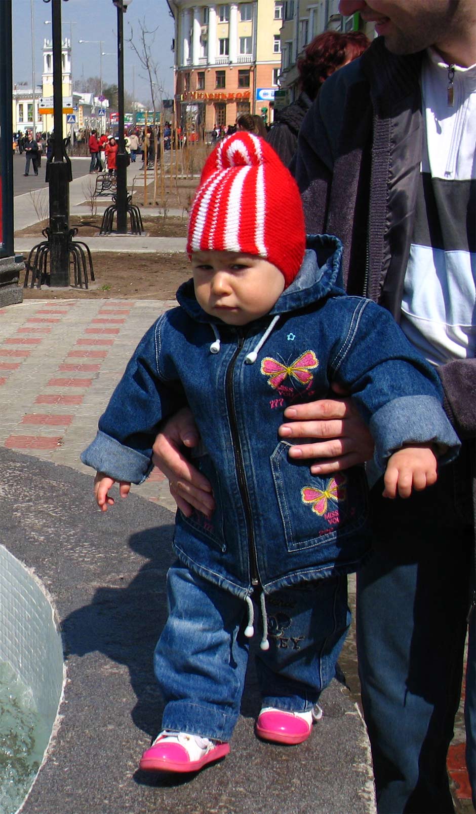 9 мая 2008: у фонтана