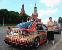 Роман Мещеряков и его победоносный автомобиль