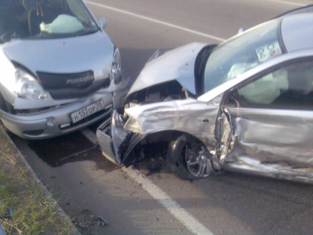 Авария возле ст.Тельма