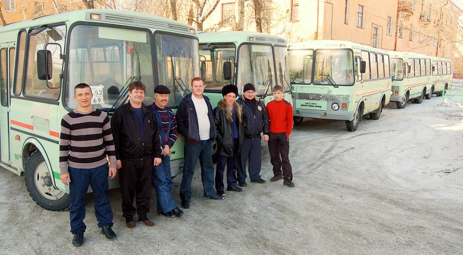 Новенькие ПАЗы