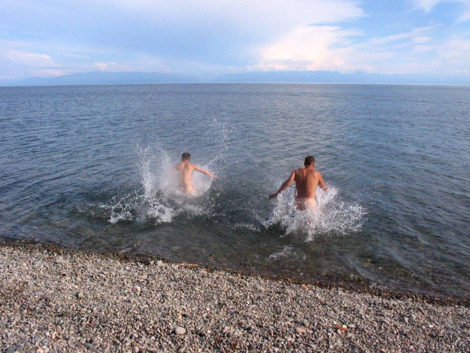 Мы на Байкале...