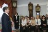 Леонид Михайлов поздравляет работников музея