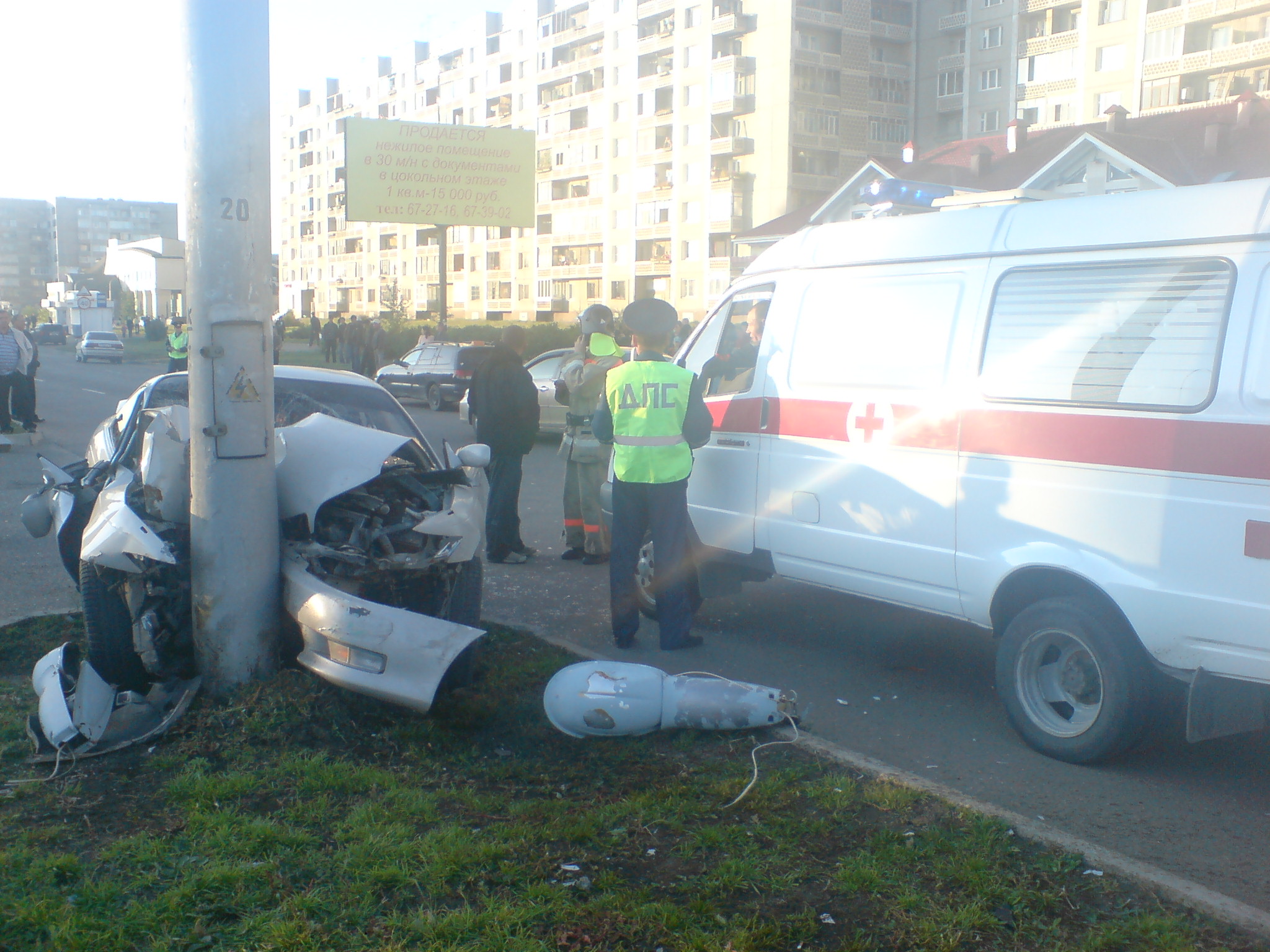 ДТП 11 сентября на Ангарском проспекте - 1