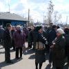 Ветеранов построили в очередь!