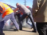 Прогрев резины....