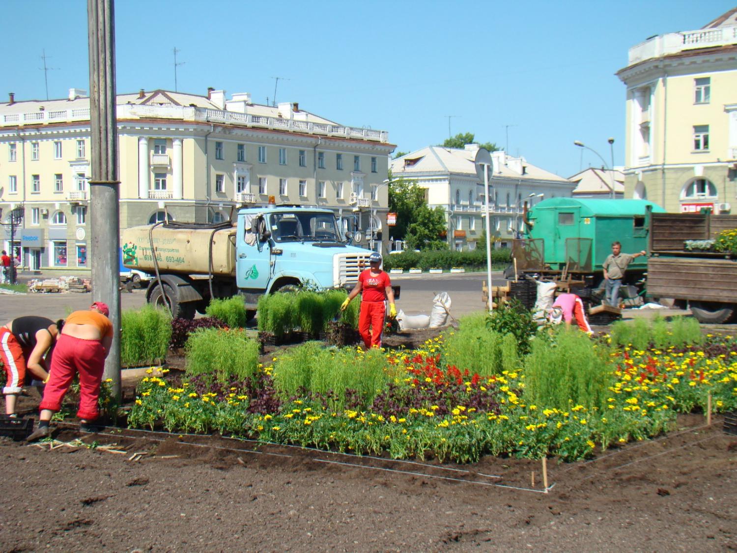 Немало работ по озеленению города будут выполнены в этом году