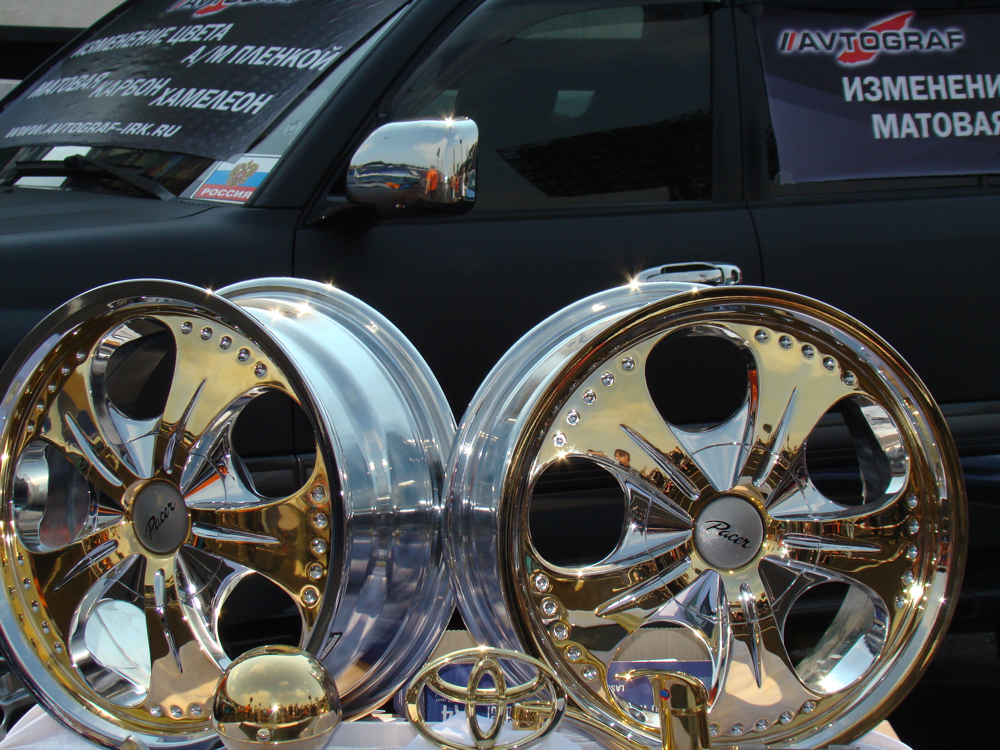 Диски с покрытием из золота! =)