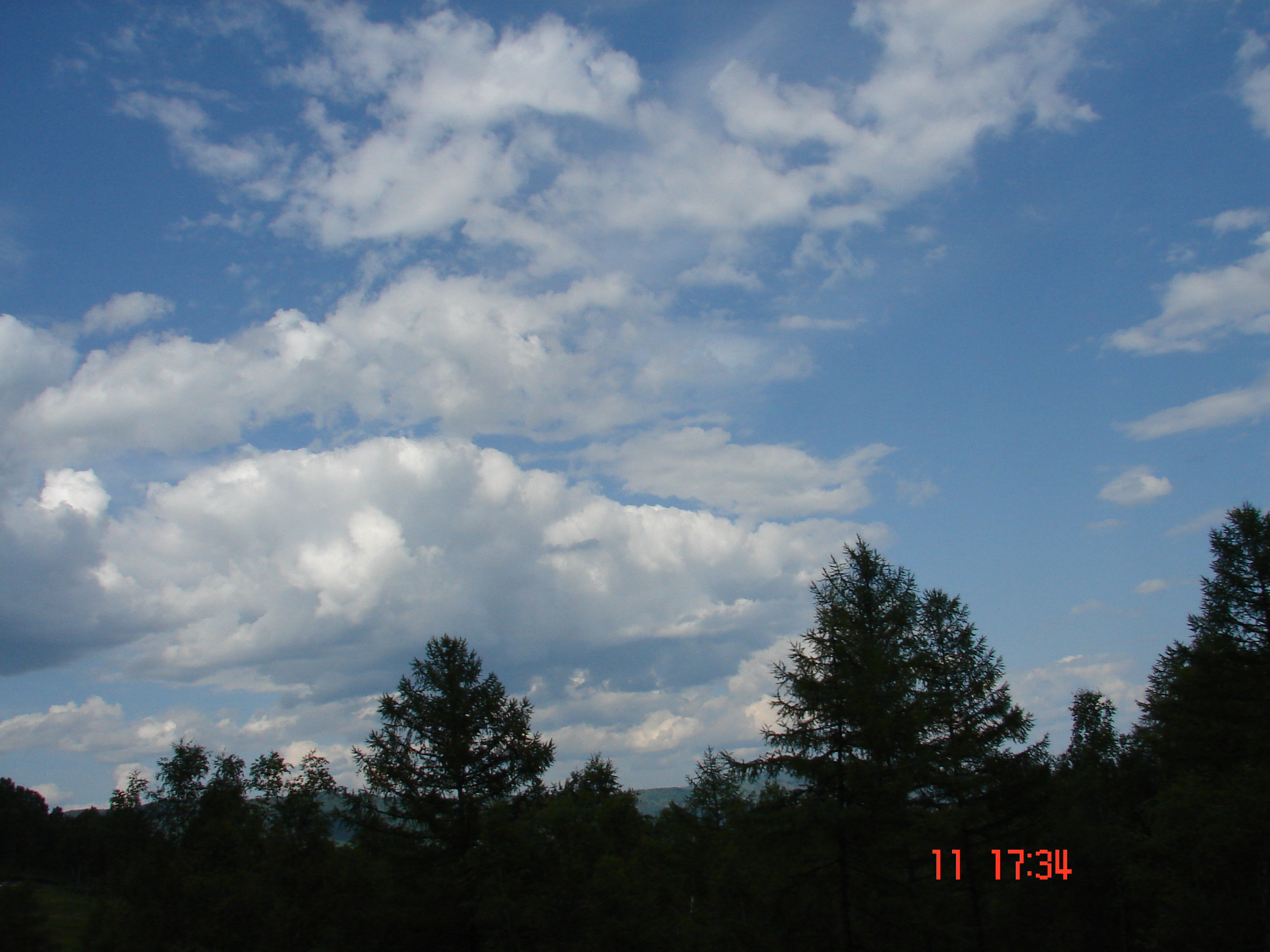 Слюдянское небо...