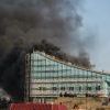 Фотографии пожара на стадионе "Ермак", 20.10.2009, 17:37-17:51