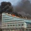 Фотографии пожара на стадионе "Ермак", 20.10.2009, 17:37-17:51 