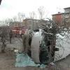 Авария напротив ЖК 9 апреля