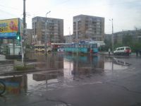 пересечение Социалистической и Коминтерна 6.36 утра)))