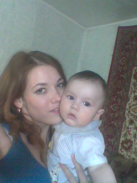 с моим сынишкой