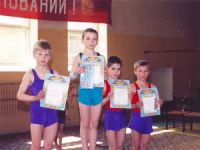 Начинающие гимнасты