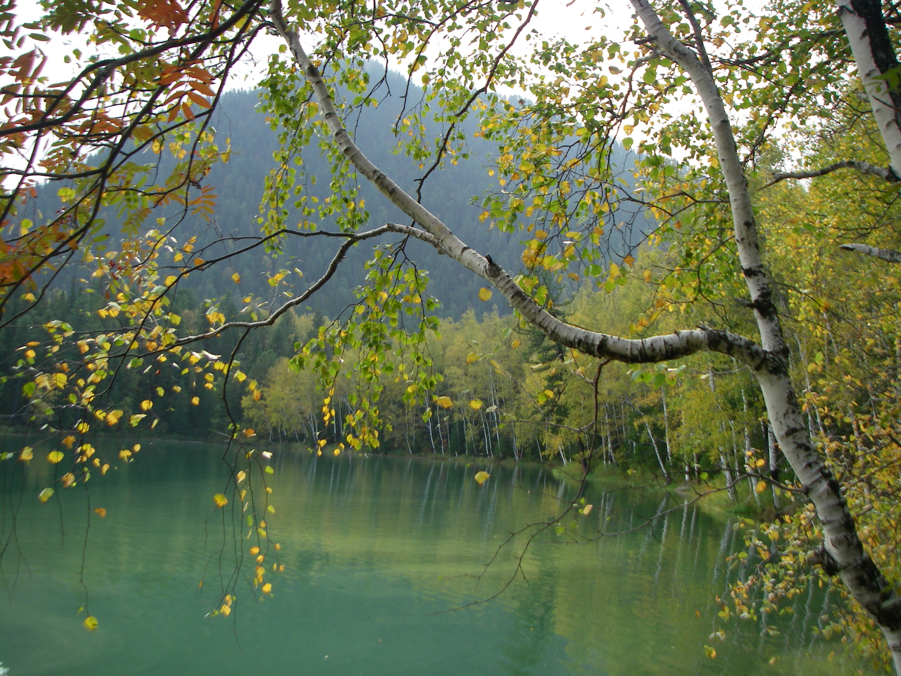 Изумрудное озеро на Снежной