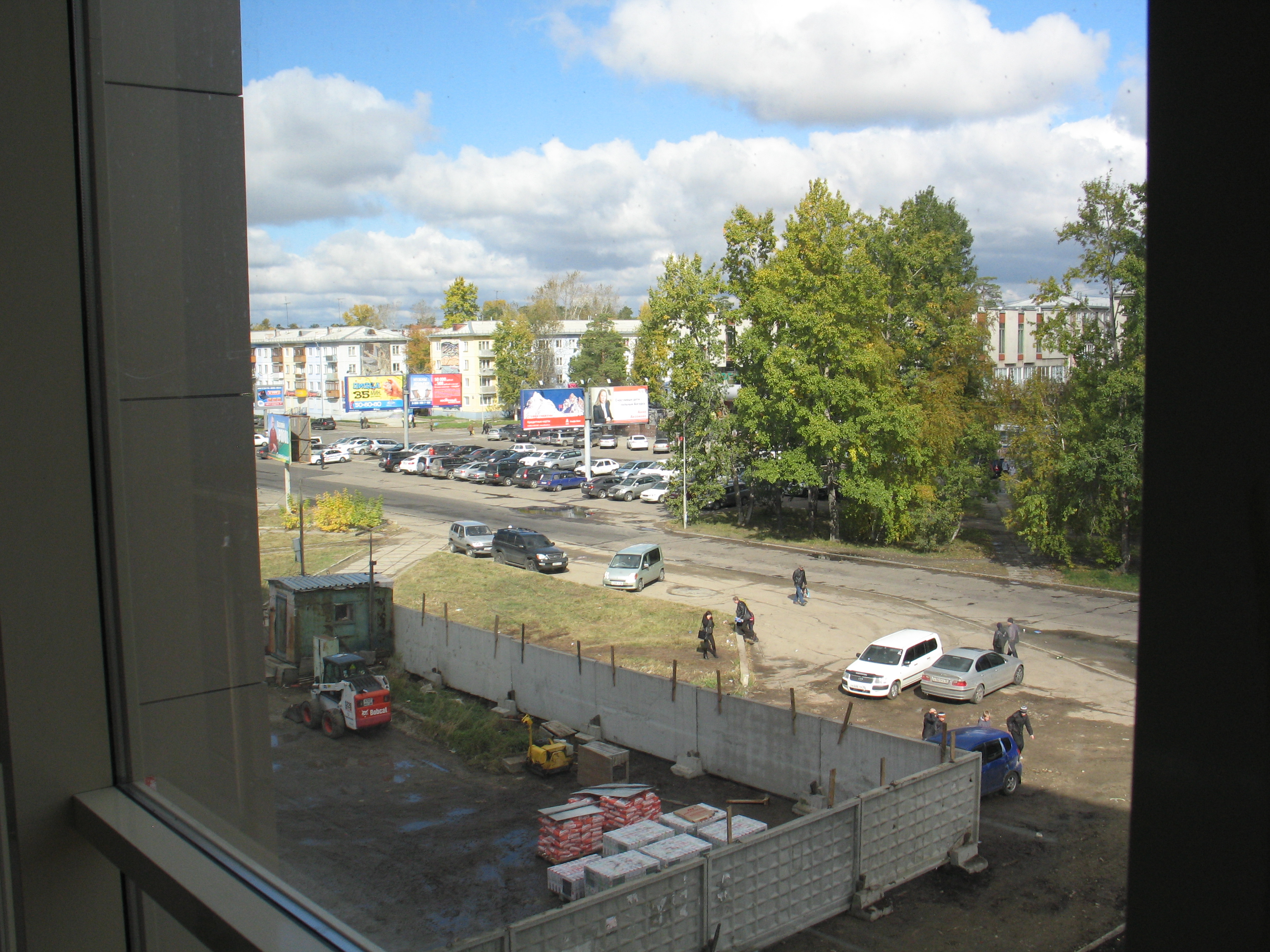 Вид из окна