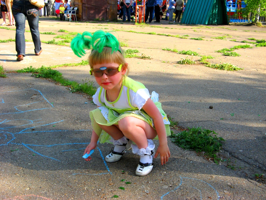 КАРТИНКА НА АСФАЛЬТЕ