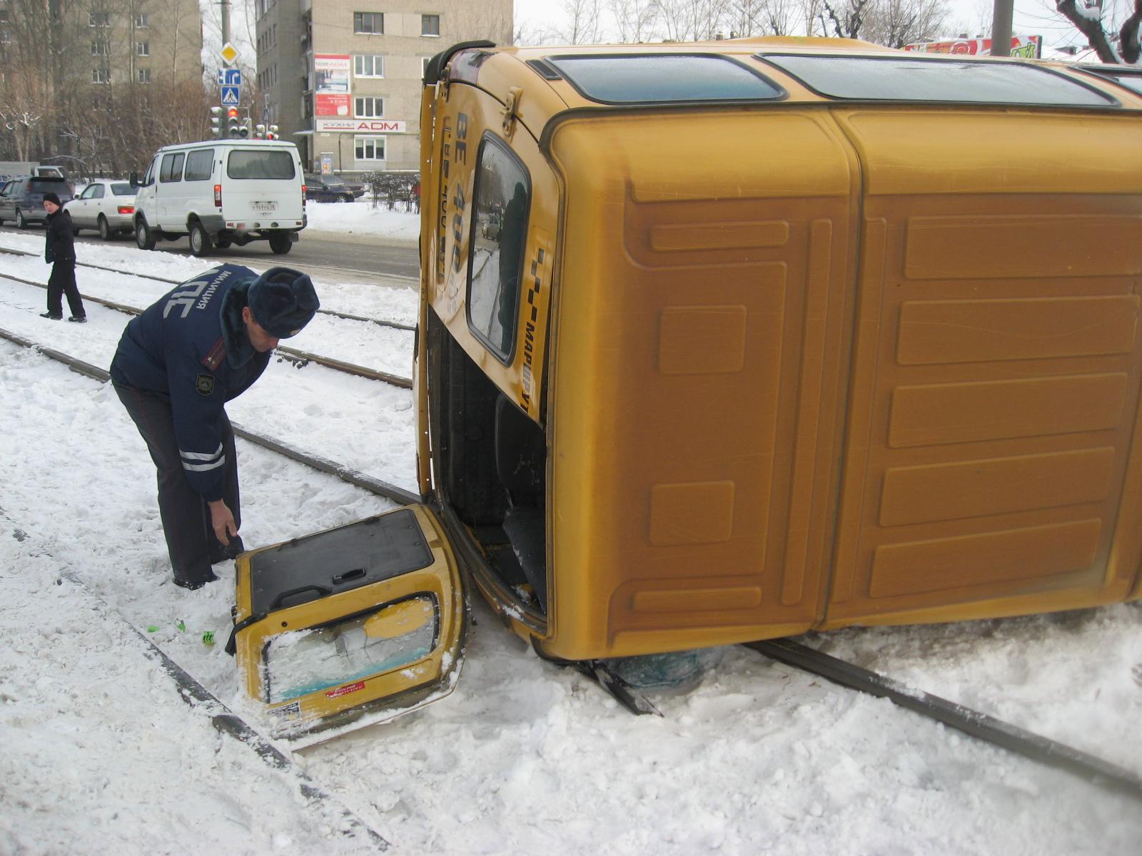 маршрутка на рельсах