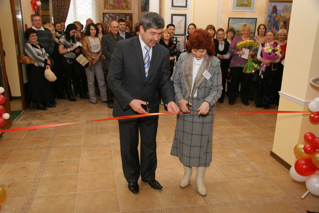 Открытие выставочного зала "Худ.фонда" 17 февраля 2010