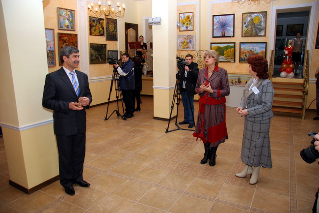 Открытие выставочного зала "Худ.фонда" 17 февраля 2010