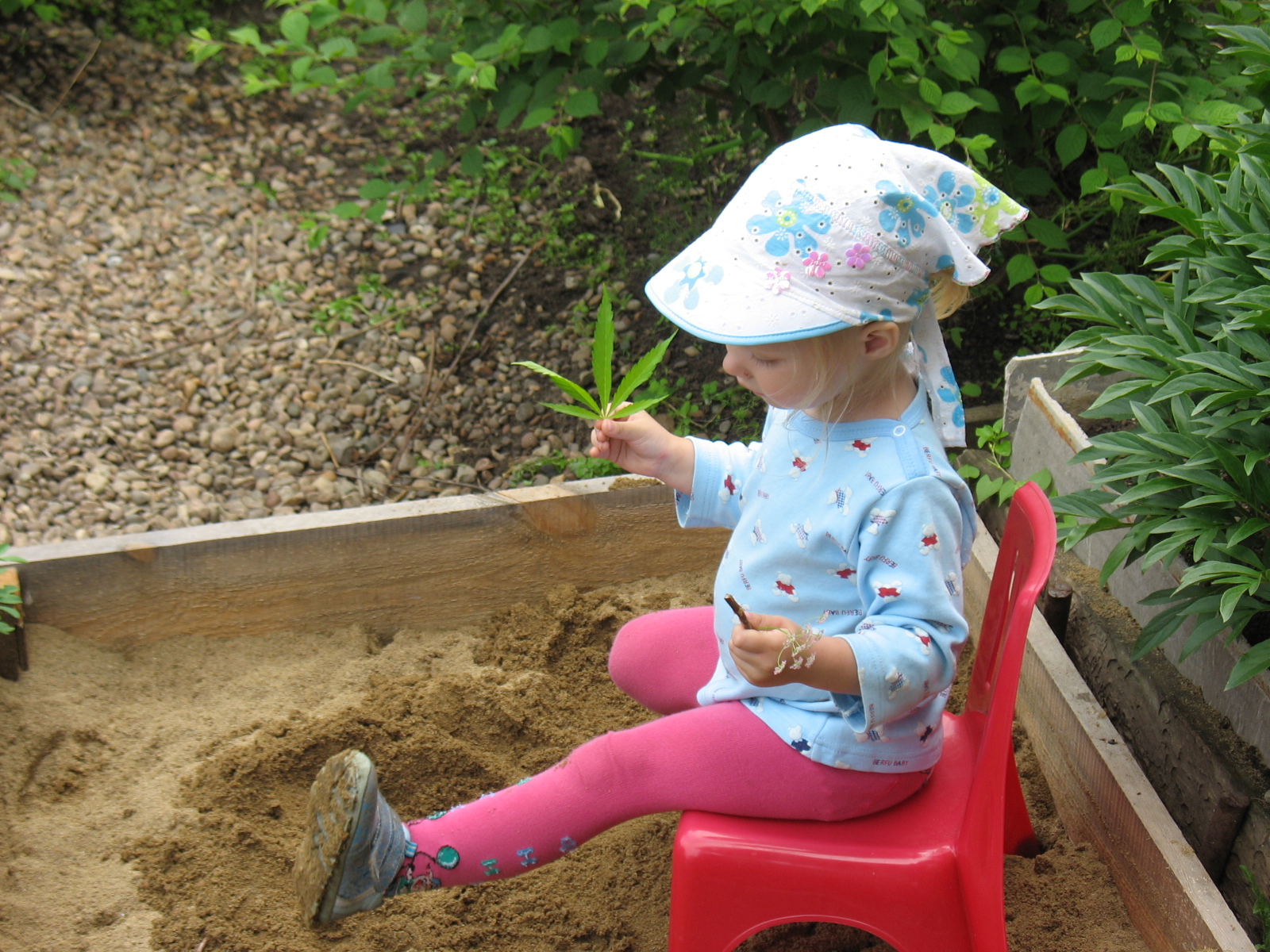 Дочка с канаплёй