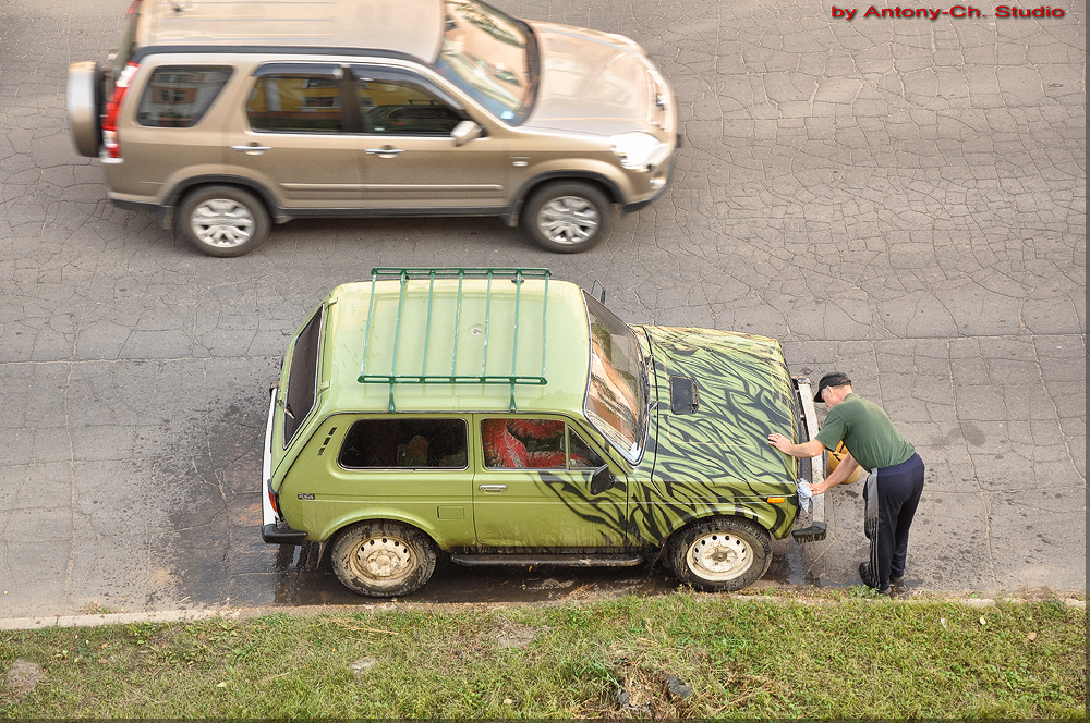 Тише едешь, чище будешь... : )) 