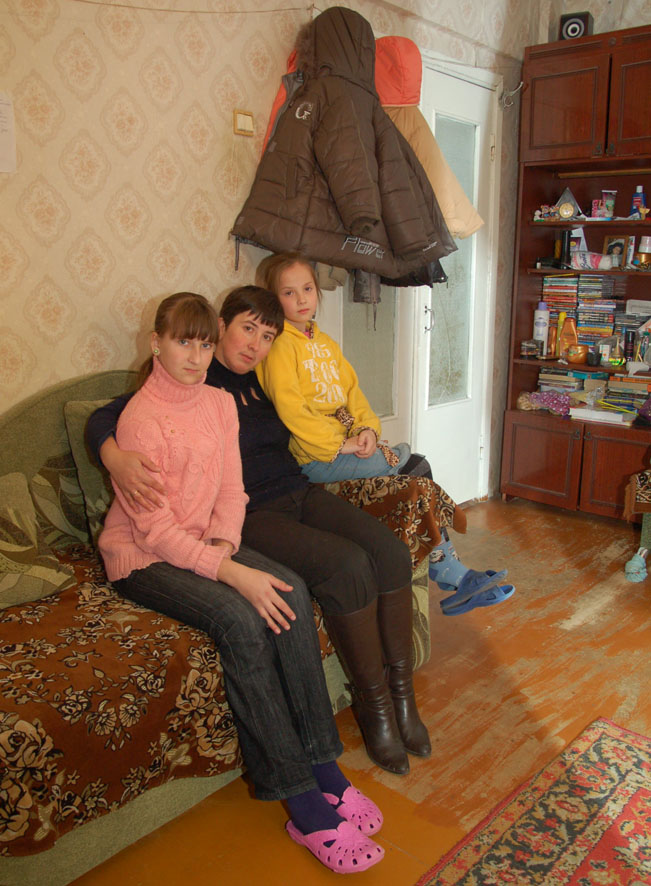 Лариса ЕГОРОВА, мать двоих детей