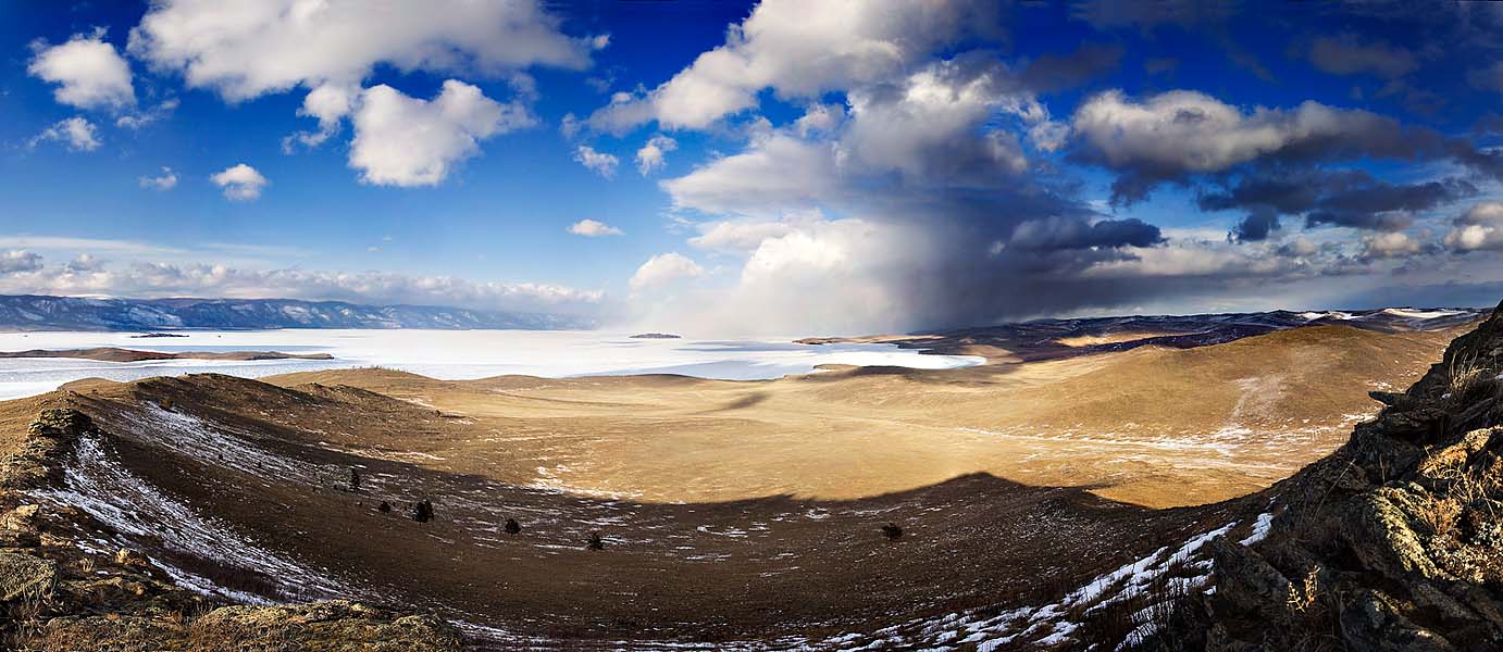 Ольхон. Панорама.