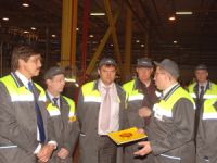 Юрий Фалейчик и Андрей Козлов на открытии пивзавода Юрий Фалейчик и Андрей Козлов на открытии пивзавода