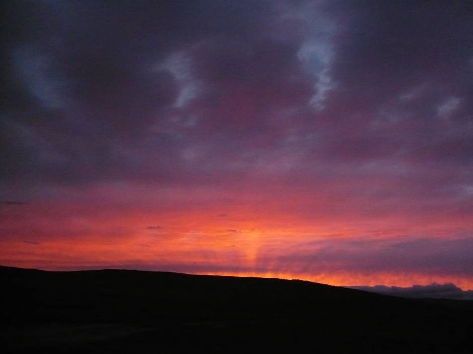 Закат на Ольхоне