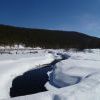 р. Шаманка в начале марта