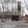 Памятник погибшим в Великой Отечественной в микрорайоне Китой