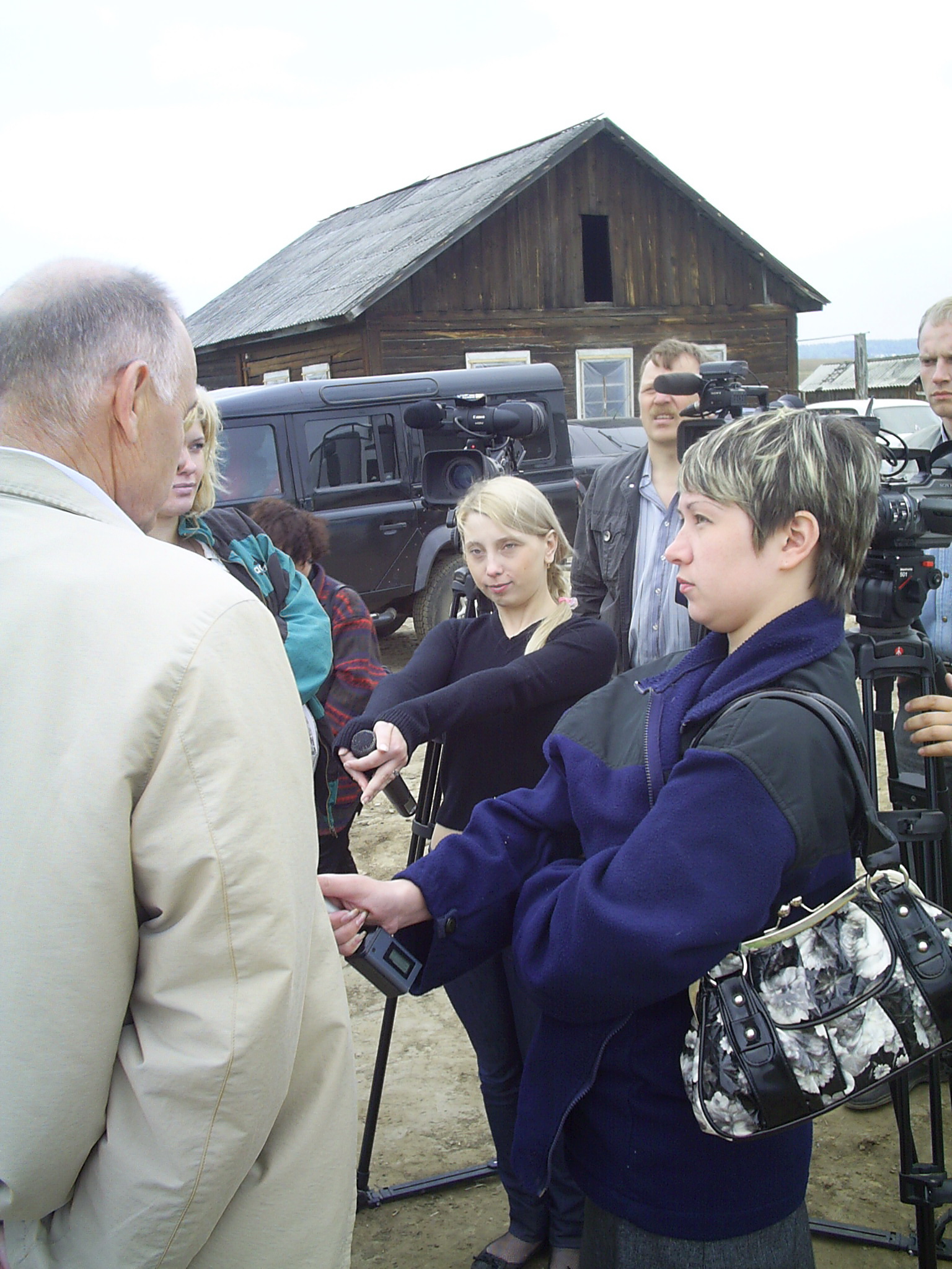 ангарские журналисты за работой