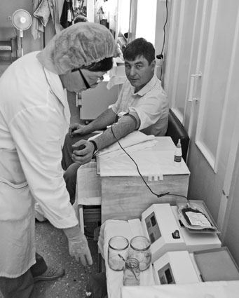 Станция переливания крови