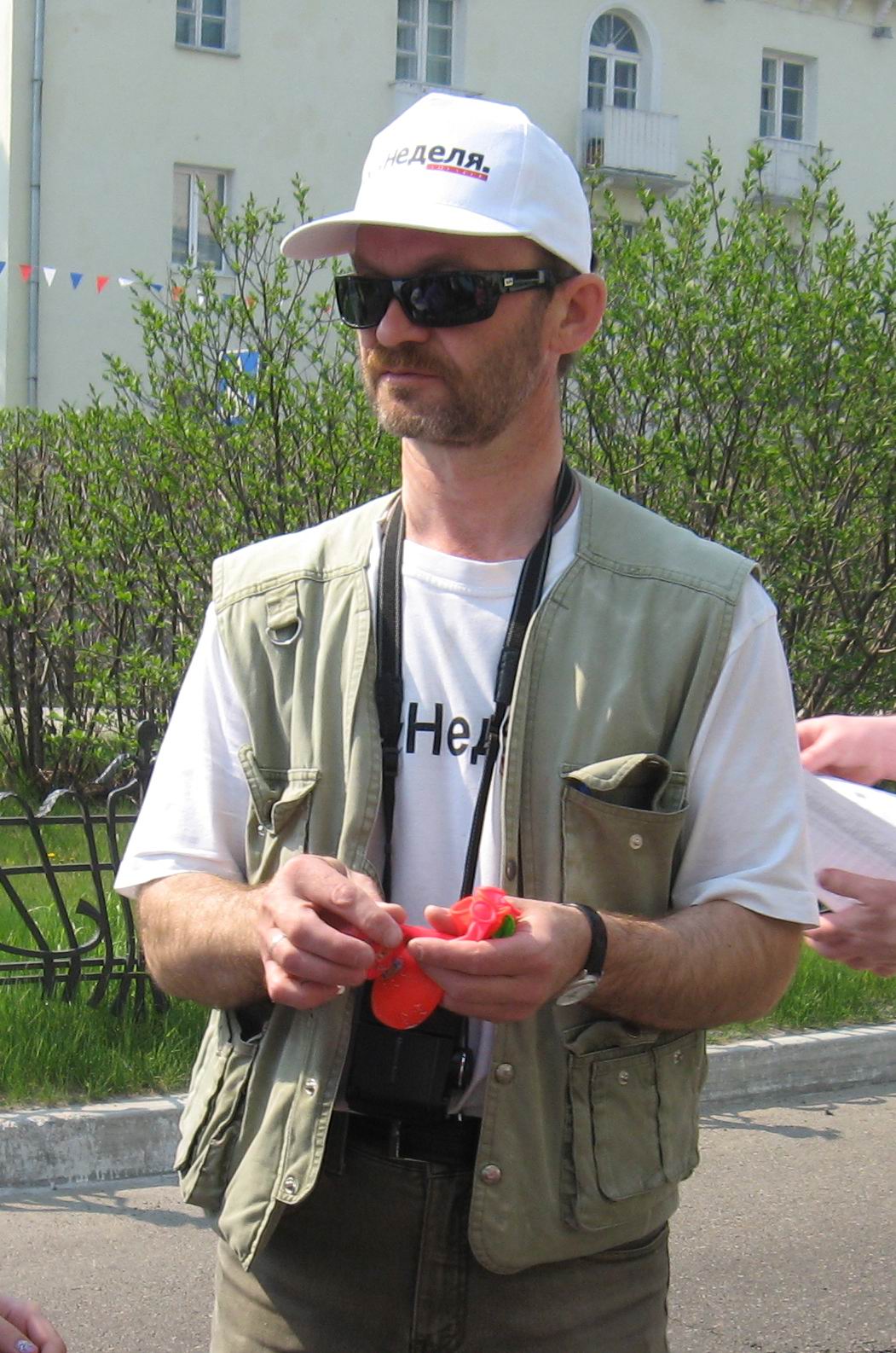 Главный редактор газеты "Вся неделя. Ангарск" Владимир Николаевич Хмыльников. Фото Ольги Гончаровой