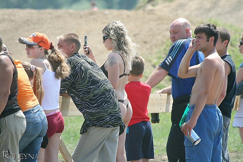 Зрители на трассе