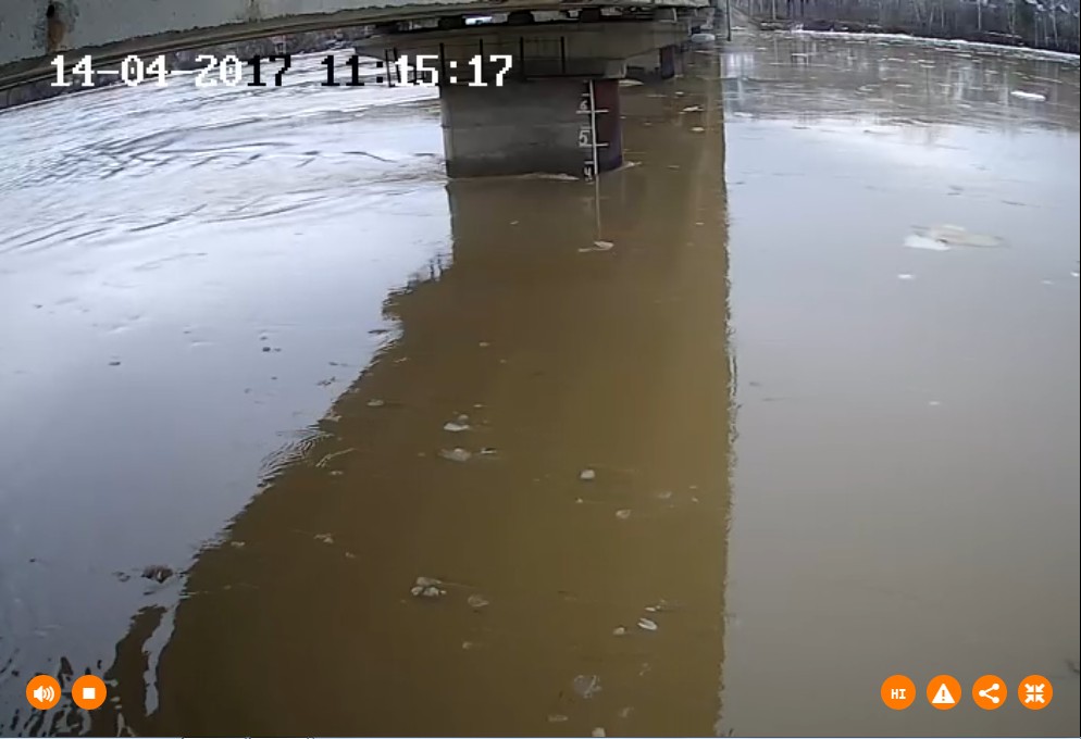 Красота ледохода и паводка