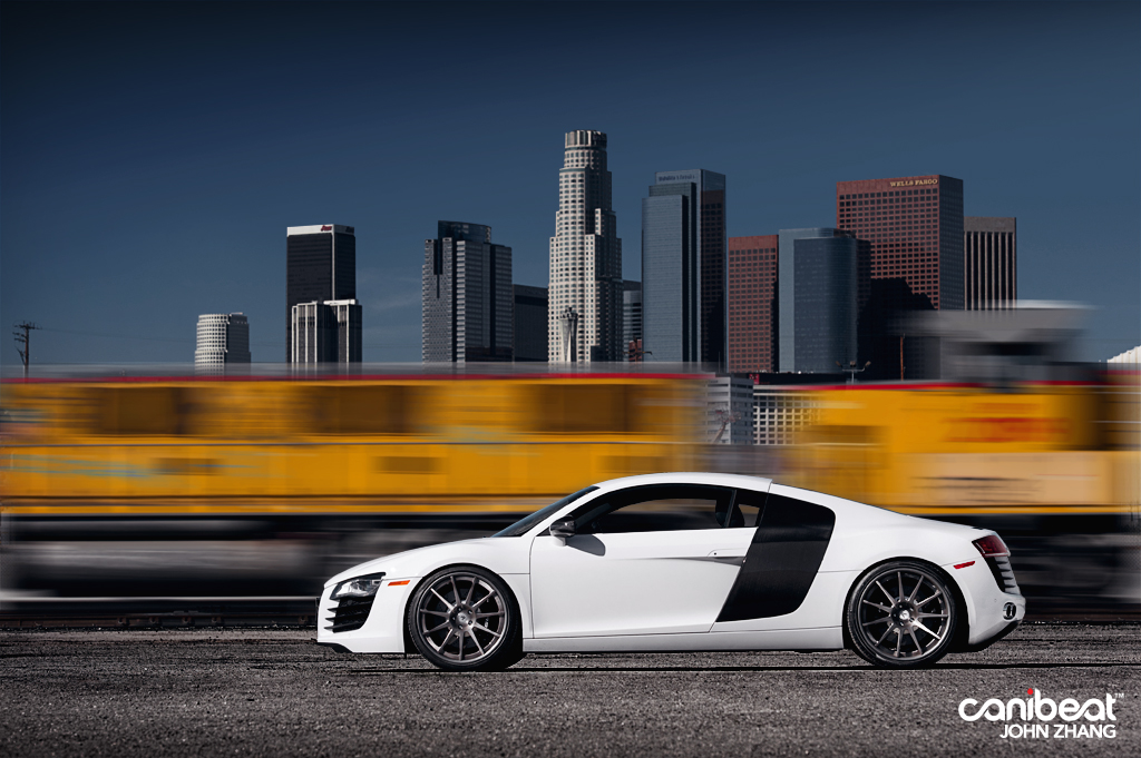 Audi R8 in Los Angeles