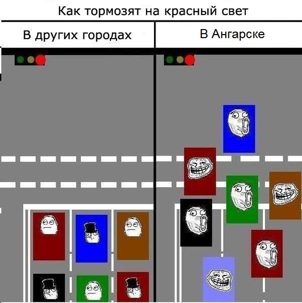 Стоп-линия в Ангарске