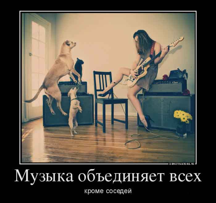 Музыка обьединяет всех