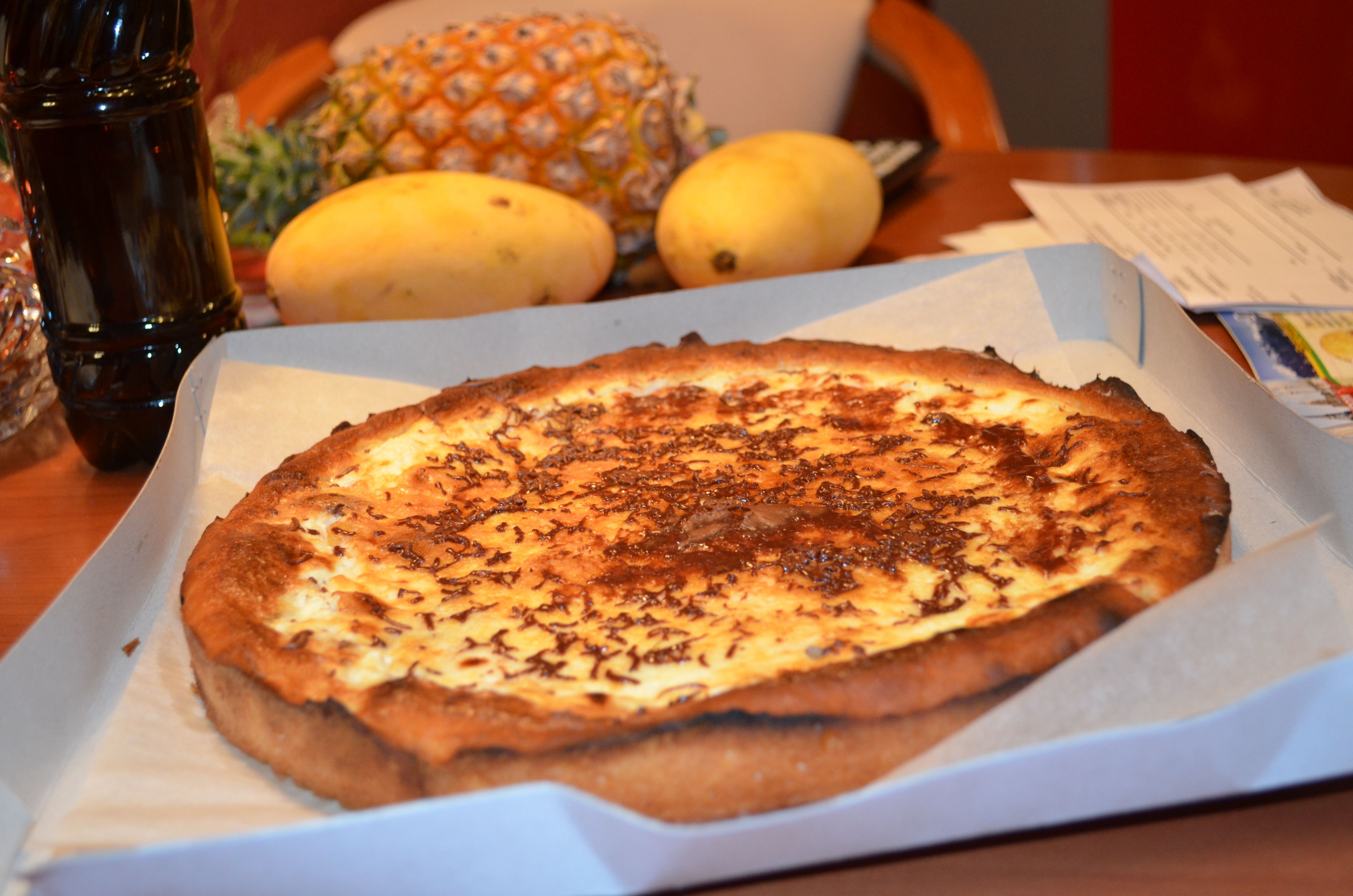 Киш шоколадный