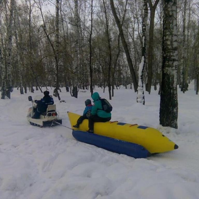 Просто море снега