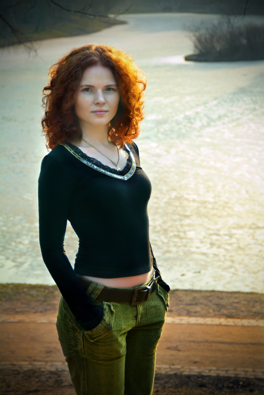 Очередная рыжая)))))