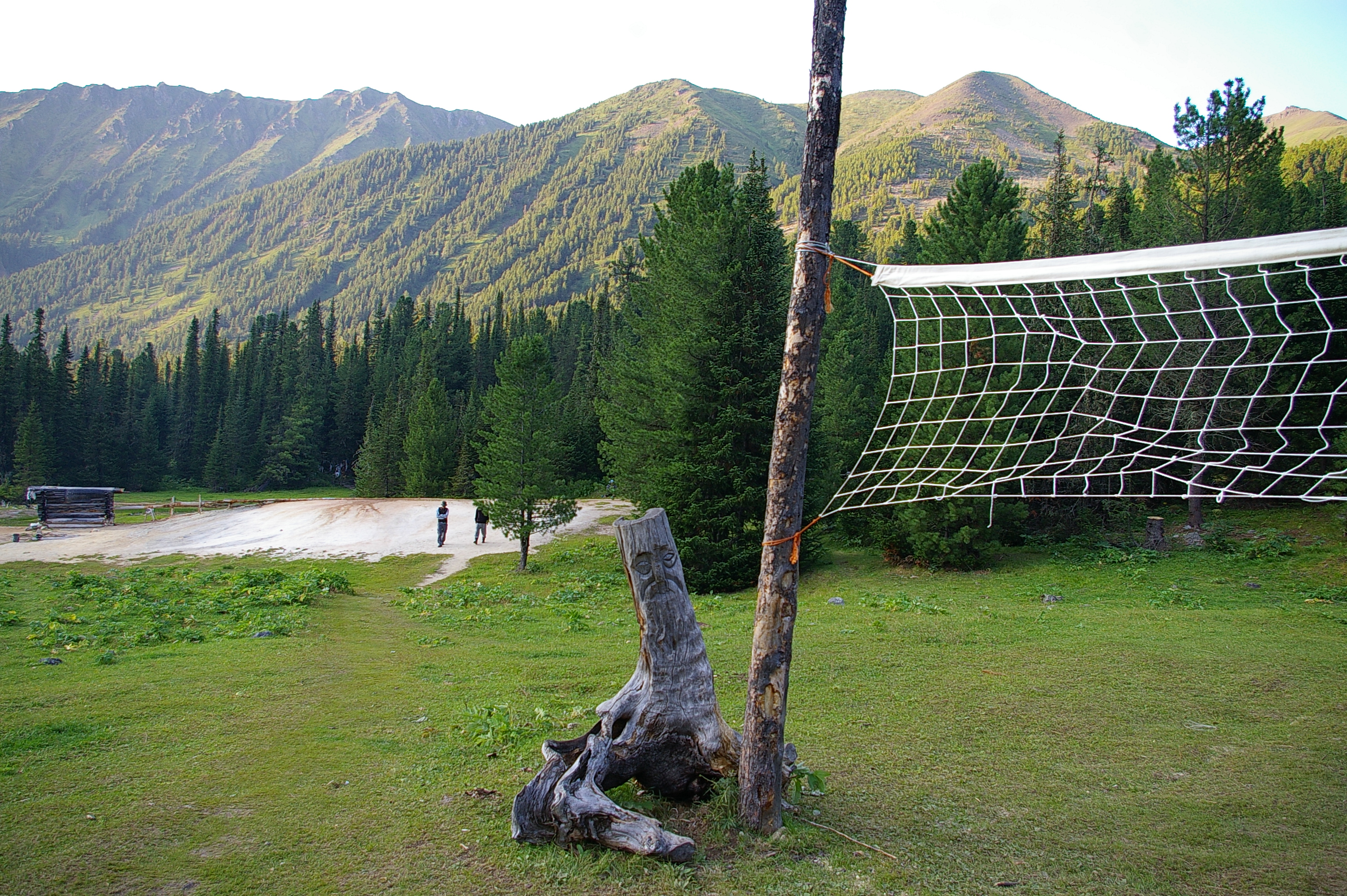 дух волейбольной площадки