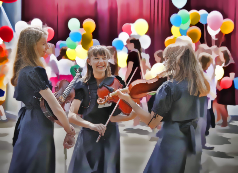 3 Скрипки.......