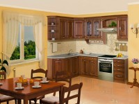 Кухня "Глория" два цвета - по индивидуальным размерам